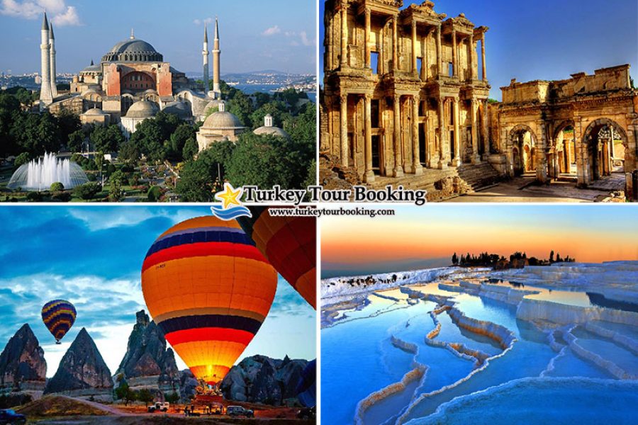 12 Days Turkey package tour included istanbul ephesus pamukkale cappadocia