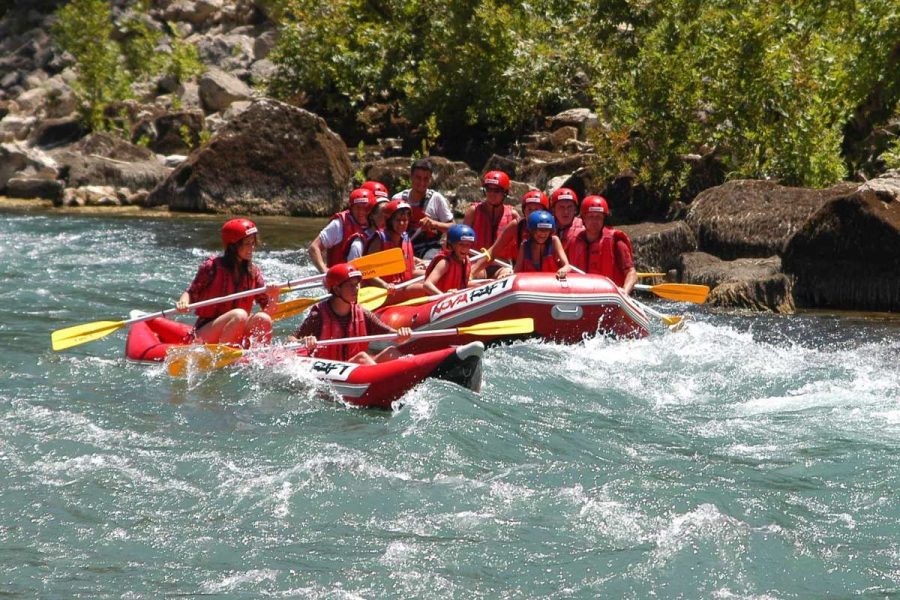 rafting
